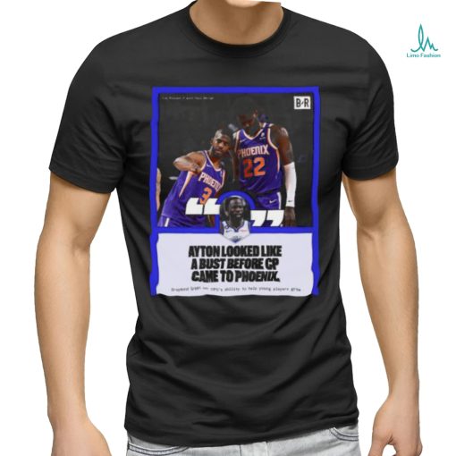 Original draymond Green ayton looked like a bust before cp came to phoenix shirt