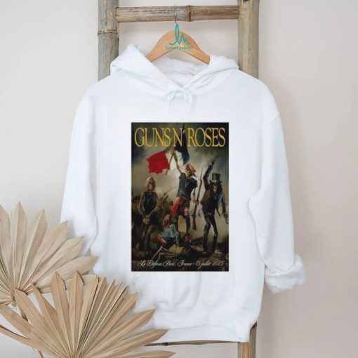 Original guns N’ Roses LaDefense July 13, 2023 Paris, FR Poster Shirt