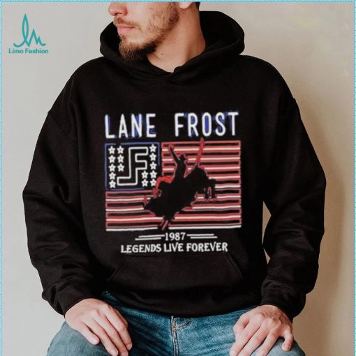 Original lane Frost 1987 legends live forever shirt