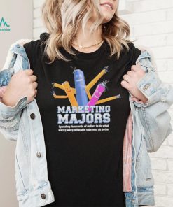 Original marketing Majors Wacky Wavy Inflatable Tube Men T Shirt