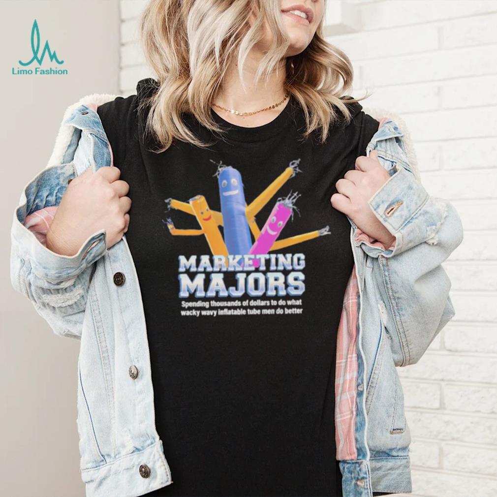 Original marketing Majors Wacky Wavy Inflatable Tube Men T Shirt Original marketing Majors Wacky Wavy Inflatable Tube Men T Shirt