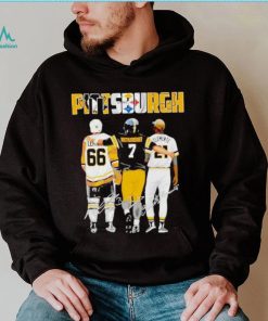 Pittsburgh Steelers Roethlisberger And Pittsburgh Penguins Shirt - Limotees