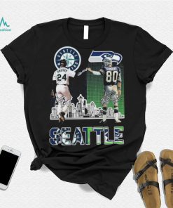 Seatle Mariners Griffey And Seahawks Largent City Champion T Shirt