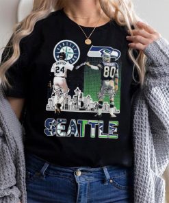 Seattle Mariners Griffey And Seahawks Largent City Champion Shirt - Limotees