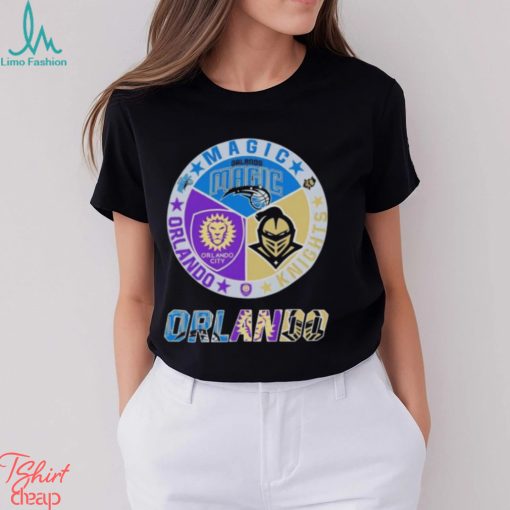 Orlando City Sc Orlando Magic Ucf Knights shirt