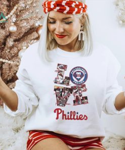 Philadelphia phillies love team light blue design personalized baseball  jersey signature art design t-shirt, hoodie, sweater, long sleeve and tank  top