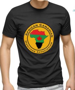 Papa Burgundy African Canadian Heritage Association Shirts