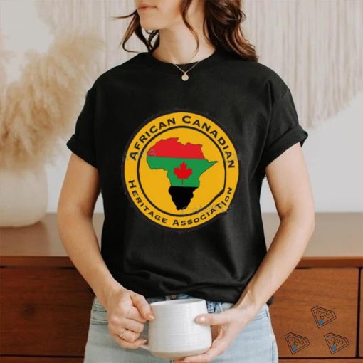 Papa Burgundy African Canadian Heritage Association Shirts