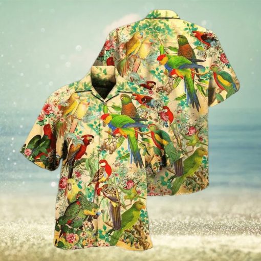 Parrot Vintage Interesting Summer Hawaiian Shirt