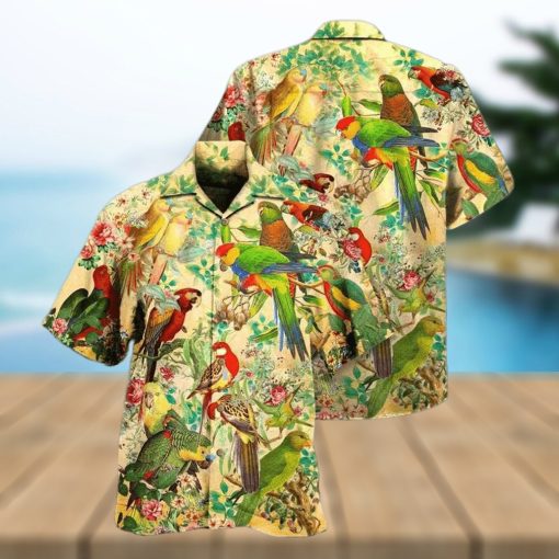 Parrot Vintage Interesting Summer Hawaiian Shirt