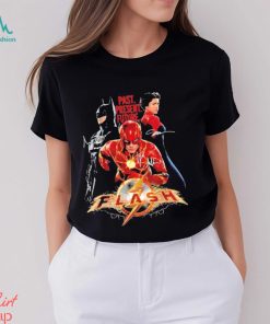 Past Present Future The Flash Thank You For The Memories signatures shirt