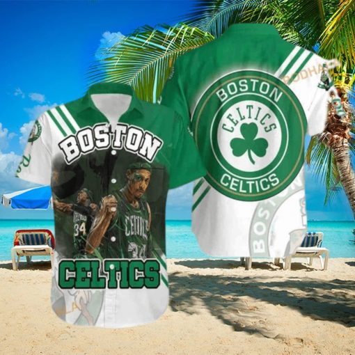 Paul Pierce 34 Boston Celtics Funny Hawaiian Shirt