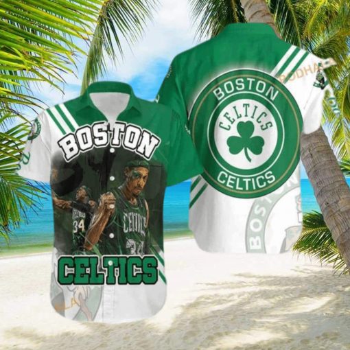 Paul Pierce 34 Boston Celtics Funny Hawaiian Shirt