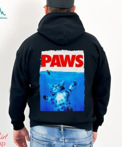 Paws cat and mouse in water shirt