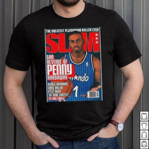 Penny Hardaway Orlando Magic NBA Slam Cover Tee Shirt