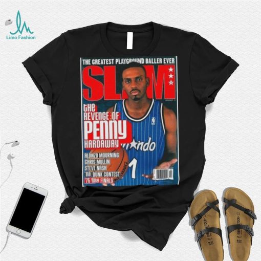 Penny Hardaway Orlando Magic NBA Slam Cover Tee Shirt