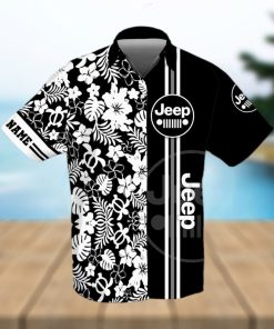 Personalized Bw Jeep Hawaiian Shirts