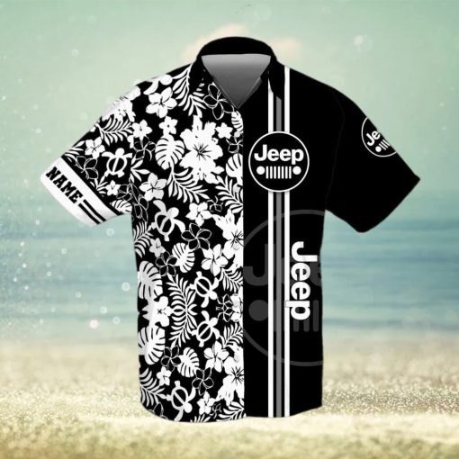 Personalized Bw Jeep Hawaiian Shirts