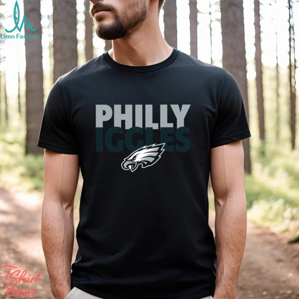 Philadelphia Eagles NFL Womens Team Stripe Property of V-Neck T-Shirt