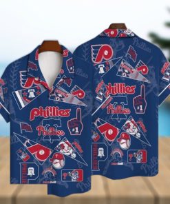 Philadelphia Phillies MLB Baseball Print Hawaiian Shirt - Limotees