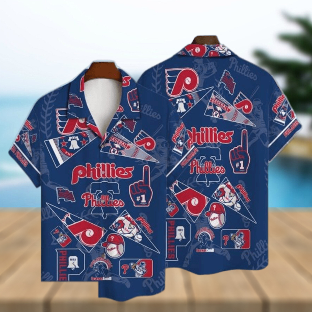 MLB Philadelphia Phillies Hawaiian Shirt - Limotees