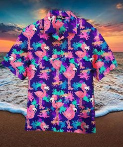 Pink Flamingo Hello Summer Hawaiian Shirt