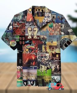 Pink Floyd Collage Universal Retro Hawaiian Shirt