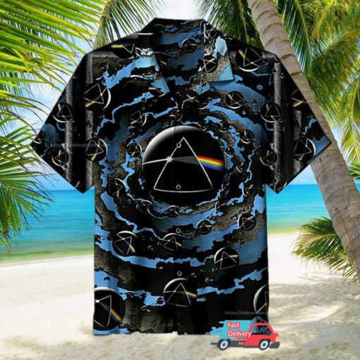 Pink Floyd Dark Side Of The Moon Album Unisex Hawaiian Shirt