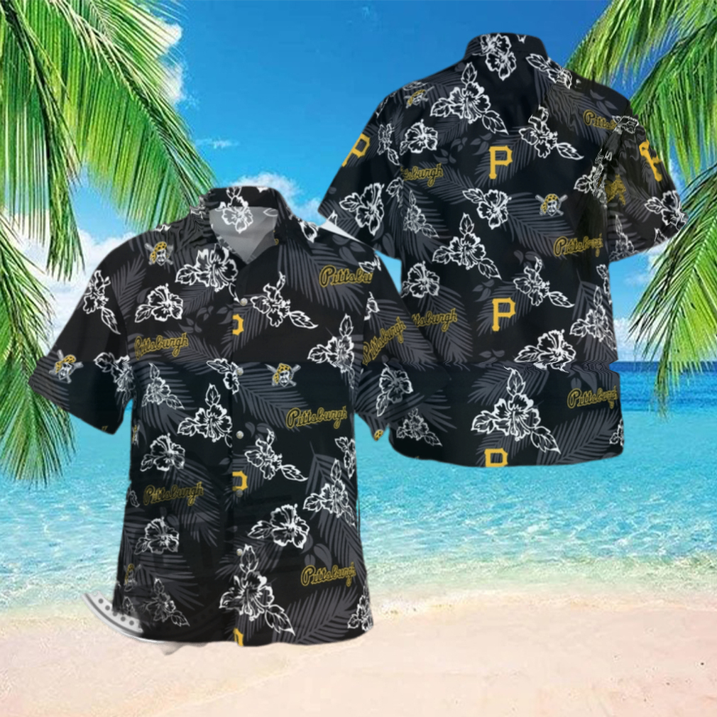 Pittsburgh Pirates Skull Tropical Hawaiian Shirt