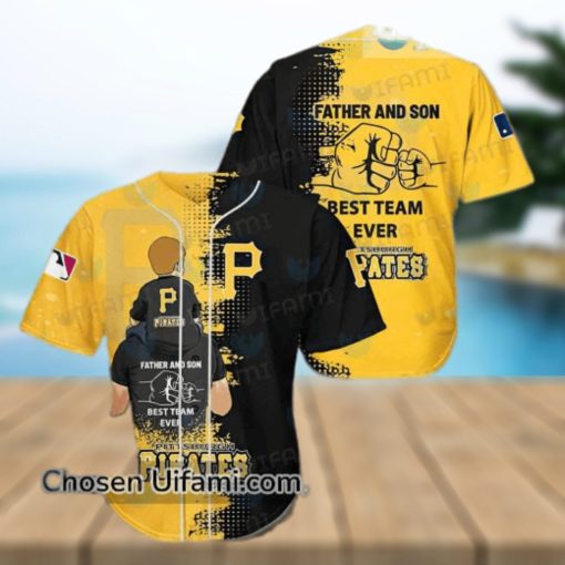 Pittsburgh Pirates Jersey Graceful Father And Son Best Team Ever Pirates Gift Hawaiian Shirt