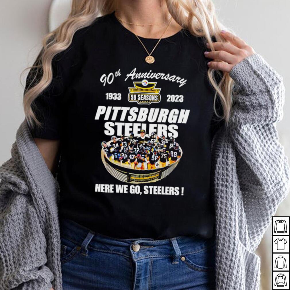 Pittsburgh Steelers 90th Anniversary 1933 2023 Stadium Here We Go