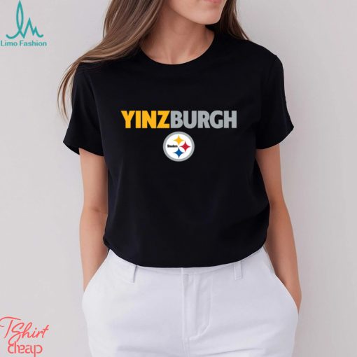 Pittsburgh Steelers team yinz burgh American foolball logo shirt