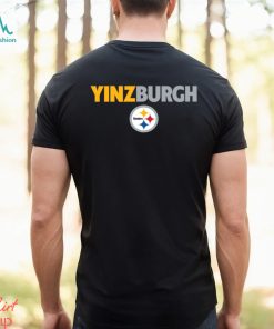 Pittsburgh Steelers team yinz burgh American foolball logo shirt