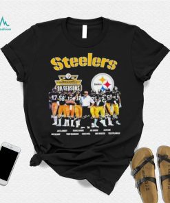 Pittsburgh steelers 90 season 1933 2023 memories signatures shirt