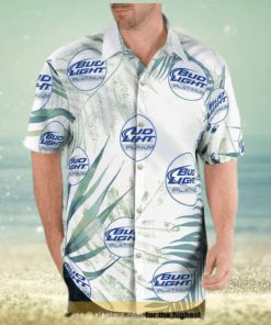 Platinum Bud Light Funny Hawaiian Shirt Gifts For Beer Drinkers