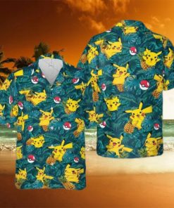 Pokemon Anime Hawaiian Shirt