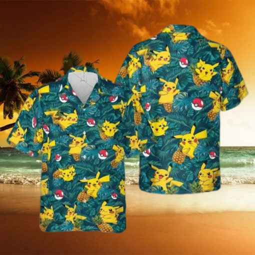 Pokemon Anime Hawaiian Shirt