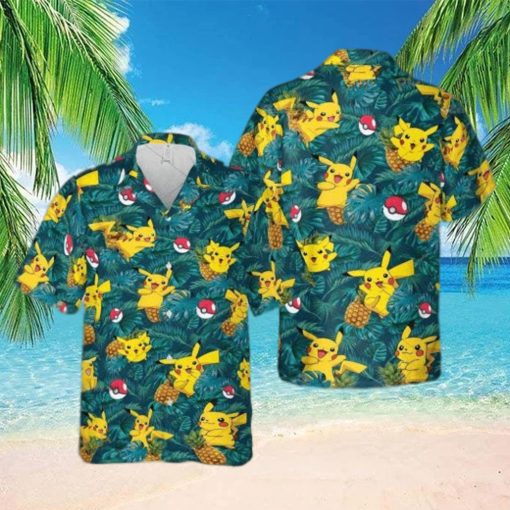 Pokemon Anime Hawaiian Shirt