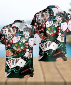 Poker Hawaiian Shirt Tropical Summer For Men And Women