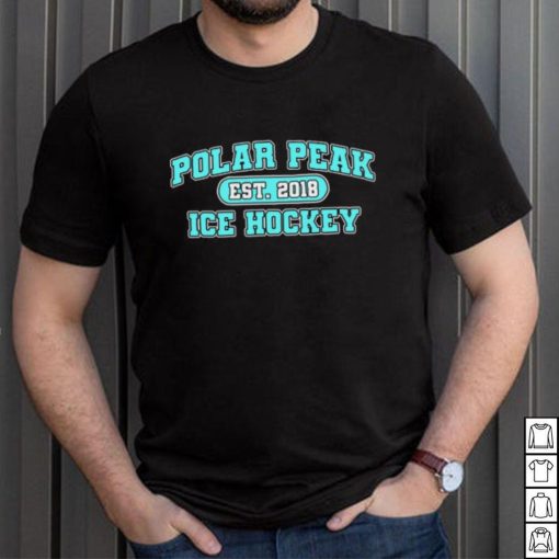 Polar Peak Est 2018 Ice Hockey T shirt Unisex T Shirt