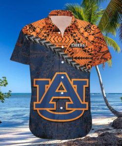 PolyPolynesian NCAA Auburn Tigers Hawaiian Shirt