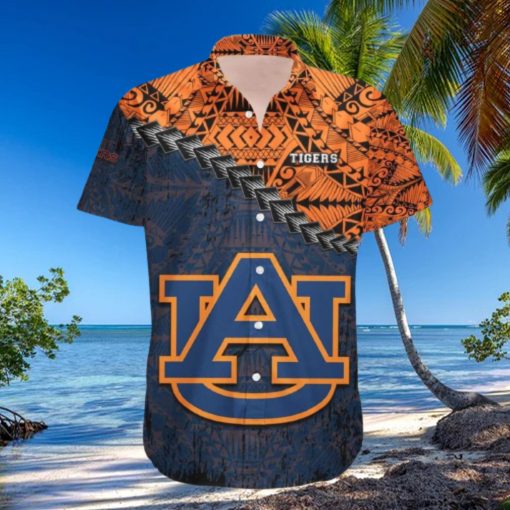 PolyPolynesian NCAA Auburn Tigers Hawaiian Shirt