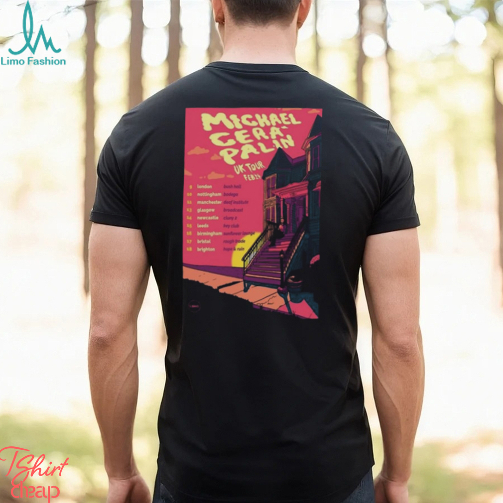 Poster Michael Cera Palin Tour UK 2023 Shirt Poster Michael Cera Palin Tour UK 2023 Shirt
