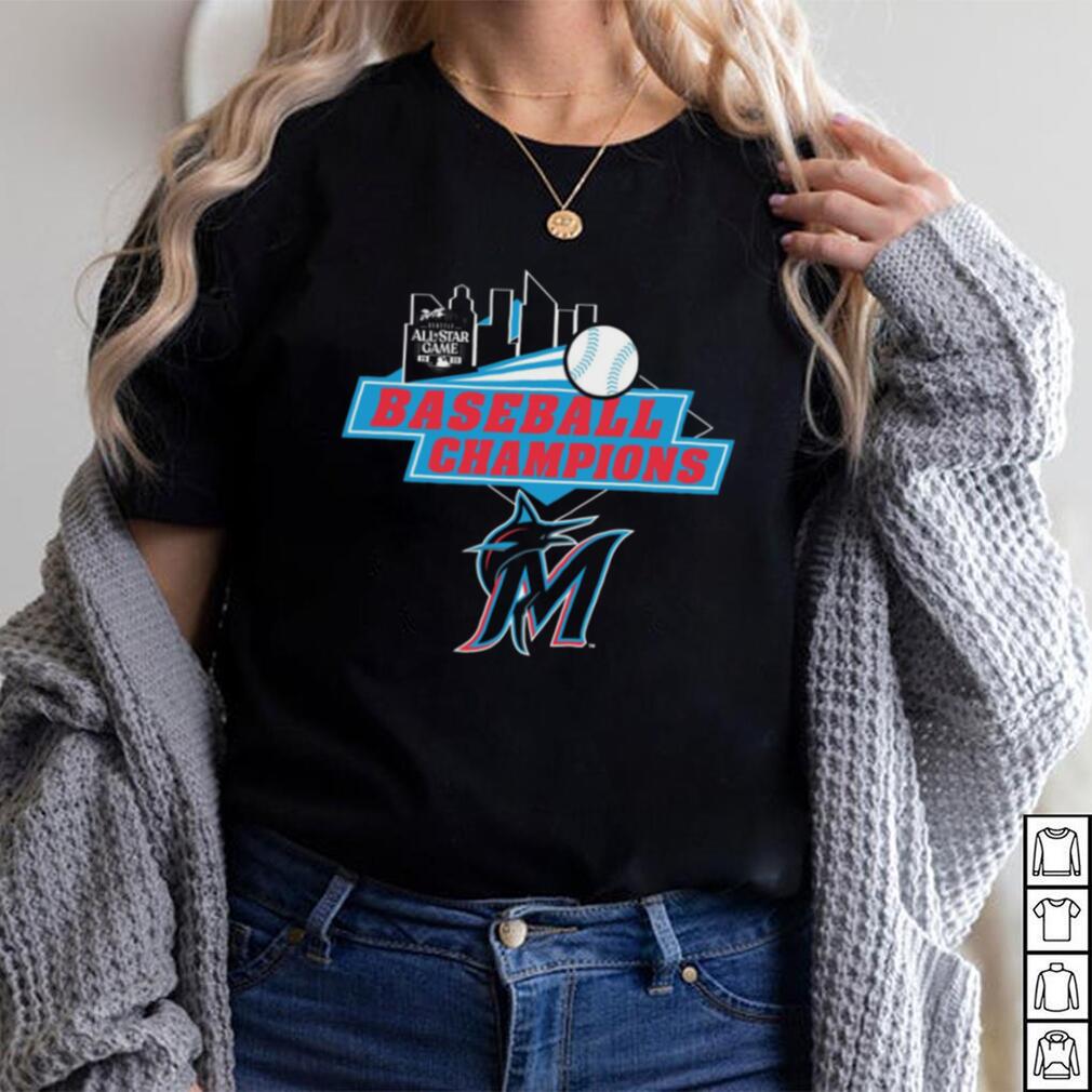 Miami Marlins Major League Baseball Team Logo 2023 Shirt - Limotees