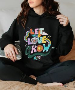 Product roots store let love grow pride shirt