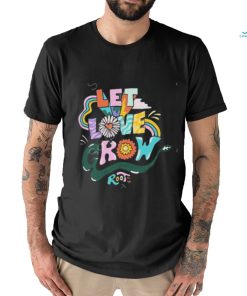 Product roots store let love grow pride shirt