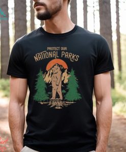 Protect Our National Parks Funnyy Bear Wildlife shirt