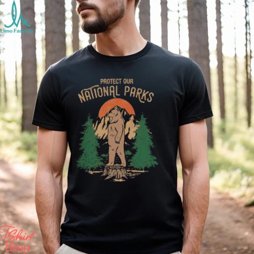 Protect Our National Parks Funnyy Bear Wildlife shirt