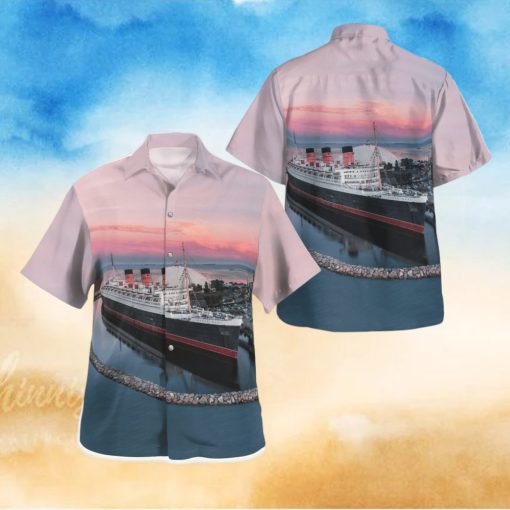 RMS Queen Mary Hawaiian Shirt