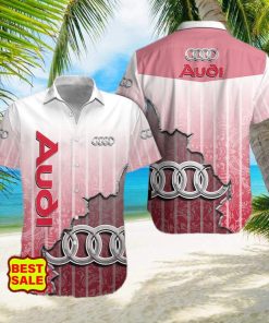 Racing Car Audi F1 Teams Logo Sumer Hawaiian Shirt